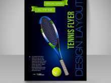 58 Standard Tennis Flyer Template Photo with Tennis Flyer Template