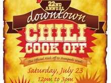 58 The Best Chili Cook Off Flyer Template Free Now for Chili Cook Off Flyer Template Free