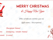 58 The Best Sample Christmas Gift Card Template Layouts by Sample Christmas Gift Card Template