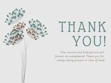 58 The Best Thank You Card Template Sympathy Maker by Thank You Card Template Sympathy