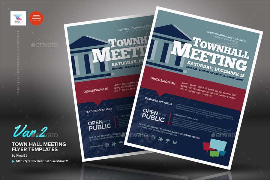 58 The Best Town Hall Flyer Template For Free with Town Hall Flyer Template