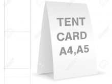 58 Triangle Tent Card Template With Stunning Design for Triangle Tent Card Template