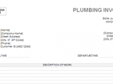 58 Visiting Plumbing Repair Invoice Template Layouts for Plumbing Repair Invoice Template
