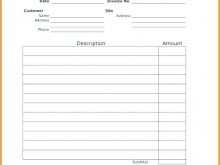 59 Adding Blank Invoice Format Excel With Stunning Design for Blank Invoice Format Excel