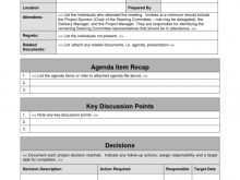 59 Adding Meeting Agenda Template For Project Management Now with Meeting Agenda Template For Project Management