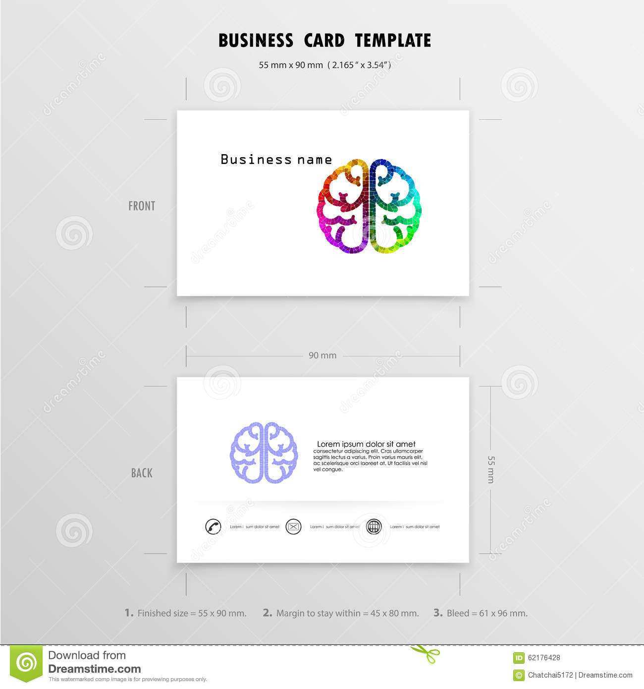 59 Best Business Card Template Size Mm Templates by Business Card Template Size Mm