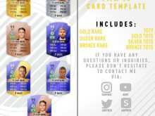 59 Best Card Template Fifa 18 Templates by Card Template Fifa 18