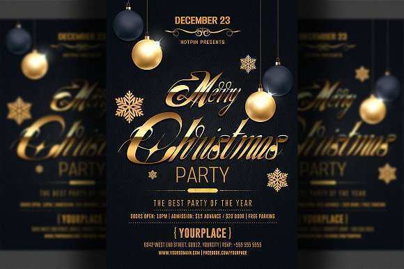 59 Best Christmas Flyer Templates With Stunning Design for Christmas Flyer Templates
