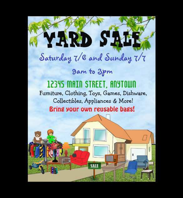 free-yard-sale-flyer-template-cards-design-templates