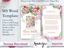 59 Blank Flower Card Template Word PSD File for Flower Card Template Word