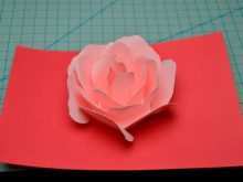 59 Blank Pop Up Card Templates Flowers Maker with Pop Up Card Templates Flowers