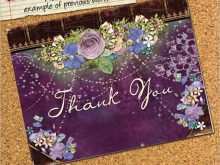 59 Blank Thank You Card Template Small in Word for Thank You Card Template Small