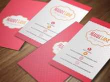 59 Business Card Template Girly with Business Card Template Girly