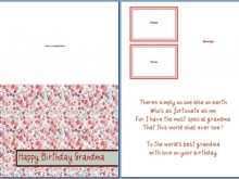 59 Create Birthday Card Template Grandma Templates with Birthday Card Template Grandma