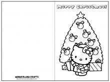 59 Create Christmas Card Templates Free Black And White Photo by Christmas Card Templates Free Black And White