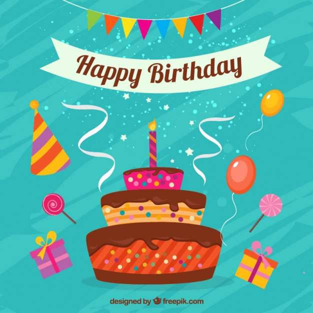 59 Creating Birthday Card Template Freepik for Ms Word with Birthday ...