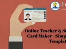 59 Creating Student Id Card Template Online Templates with Student Id Card Template Online