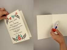59 Customize 2 Fold Invitation Card Template Formating by 2 Fold Invitation Card Template