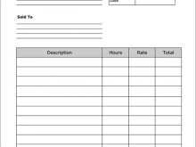 59 Customize Blank Invoice Template To Print in Word for Blank Invoice Template To Print