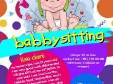 59 Customize Our Free Babysitting Flyer Templates Templates with Babysitting Flyer Templates