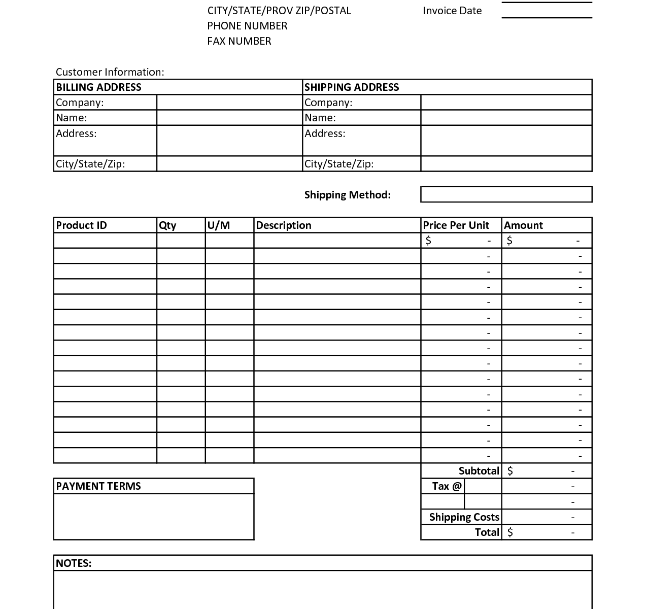 59 Free Invoice Template Indian Vat Billing in Photoshop with Invoice ...