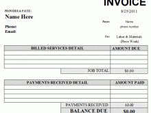 59 Free Printable Garage Invoice Template Word Download by Garage Invoice Template Word