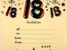 59 How To Create 18Th Birthday Card Template in Word for 18Th Birthday Card Template