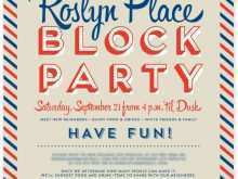 59 Online Block Party Template Flyer for Ms Word for Block Party Template Flyer