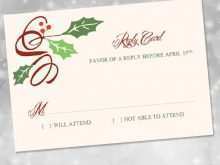59 Online Christmas Rsvp Card Template Photo by Christmas Rsvp Card Template