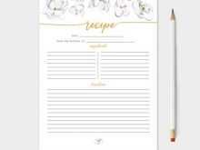 59 Printable 8 X 10 Recipe Card Template in Photoshop by 8 X 10 Recipe Card Template