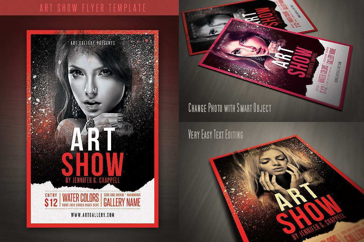 59 Printable Art Flyer Template for Ms Word with Art Flyer Template