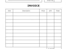 59 Standard Blank Invoice Receipt Template Formating with Blank Invoice Receipt Template