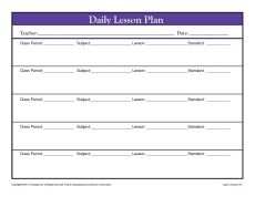 59 The Best 6 Class Lesson Plan Template Now by 6 Class Lesson Plan Template