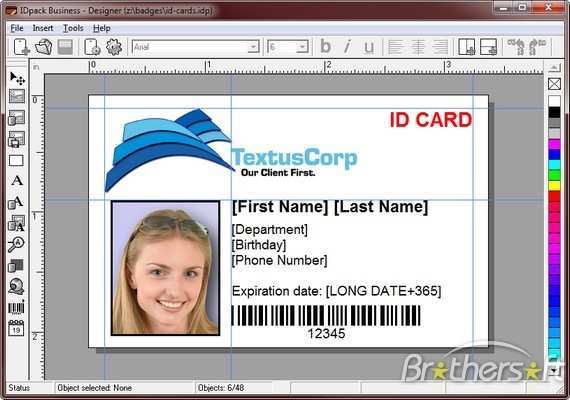 59 The Best Id Card Template Publisher for Ms Word by Id Card Template Publisher