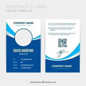 Office Id Card Template Psd Free Download Cards Design Templates