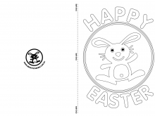 60 Adding Easter Bunny Card Template Printable Maker for Easter Bunny Card Template Printable