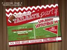 Free Football Tailgate Flyer Template