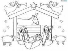 60 Adding Nativity Christmas Card Template For Free with Nativity Christmas Card Template