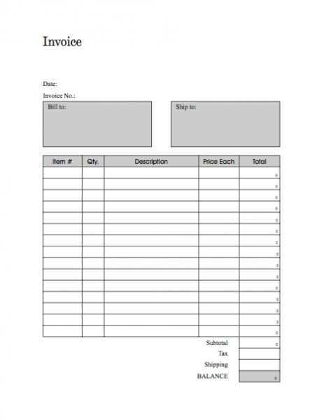 Invoice Template Pdf from legaldbol.com