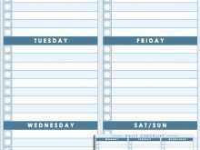 60 Best Daily Calendar Spreadsheet Template for Ms Word by Daily Calendar Spreadsheet Template
