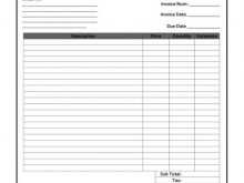 60 Blank Blank Billing Invoice Template Pdf PSD File for Blank Billing Invoice Template Pdf