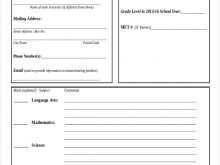 60 Blank Online High School Report Card Template For Free by Online High School Report Card Template