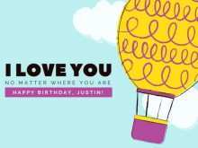60 Create Birthday Card Love Template PSD File with Birthday Card Love Template