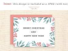 60 Create Christmas Card Template A4 For Free for Christmas Card Template A4