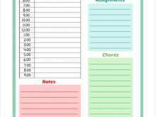 Daily Agenda Template Free