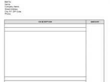 60 Creating Blank Invoice Format Pdf PSD File with Blank Invoice Format Pdf