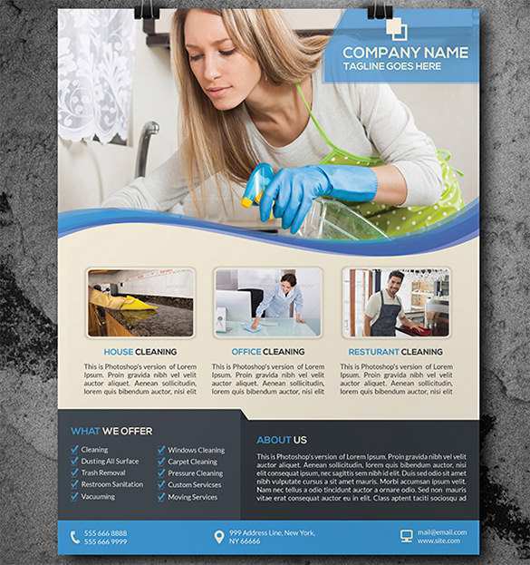 60 Creating Cleaning Services Flyer Templates in Photoshop for Cleaning Services Flyer Templates