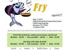 60 Creating Fish Fry Flyer Template for Ms Word for Fish Fry Flyer Template