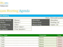 60 Creative Meeting Agenda Template Indesign Templates for Meeting Agenda Template Indesign