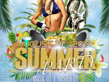 60 Customize Our Free Summer Party Flyer Template Free Now with Summer Party Flyer Template Free